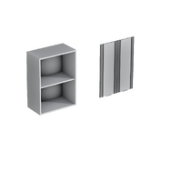 Навесной шкаф 800 со стеклом ВСФ 800 / Аленушка 